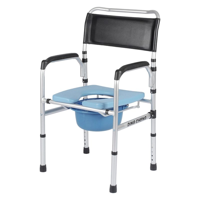 Adjustable Height Lift Commode Chair