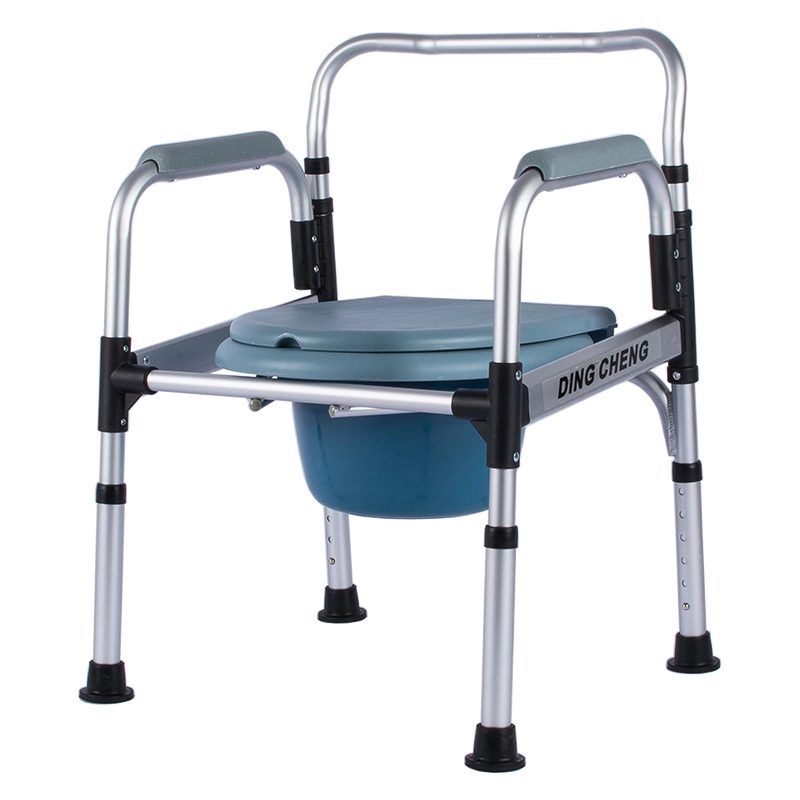 Adjustable Portable Commode Chair