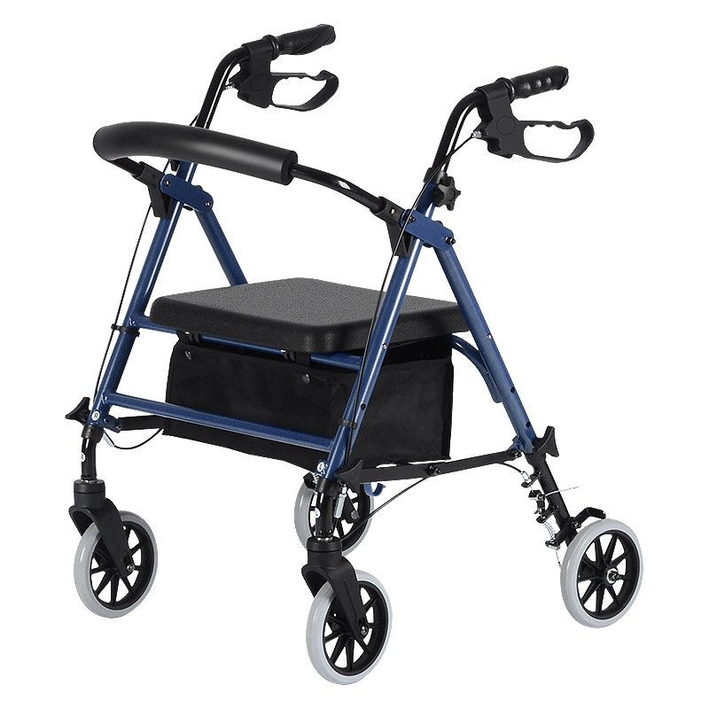 Aluminum Rollator Walker with Seat