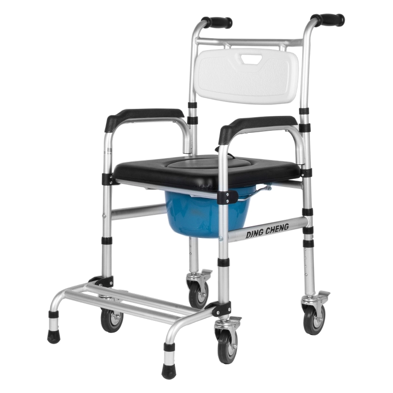 Elderly Commode Chair Mobile Toilet Stool