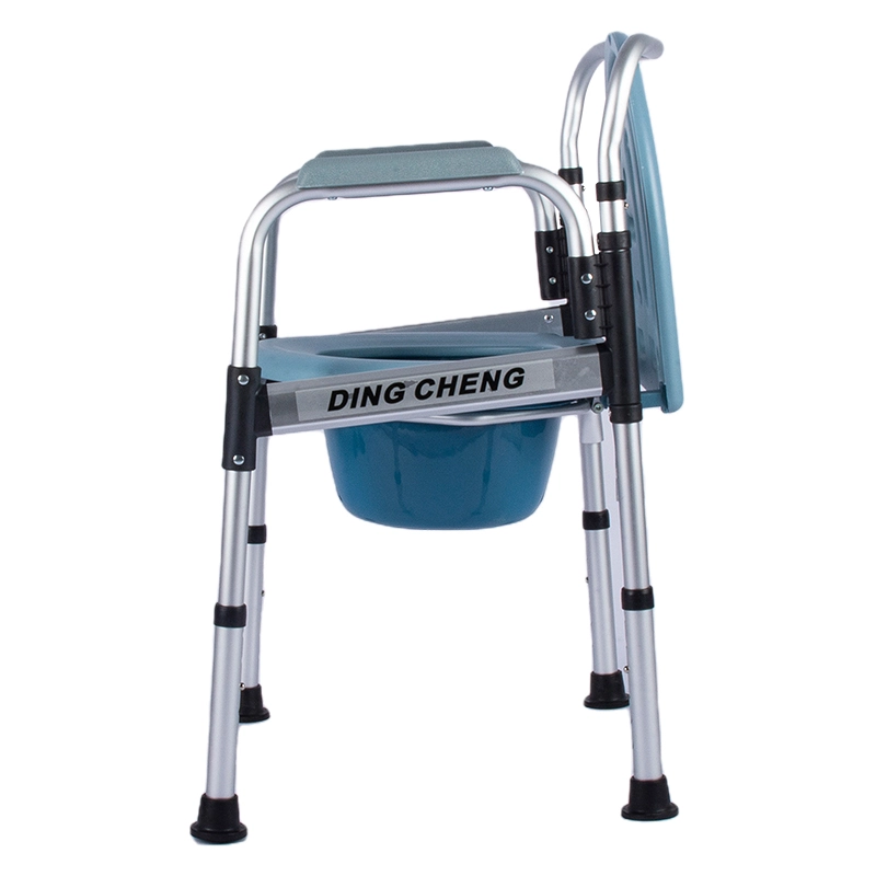 Disabled Aluminum Commode Wheelchair