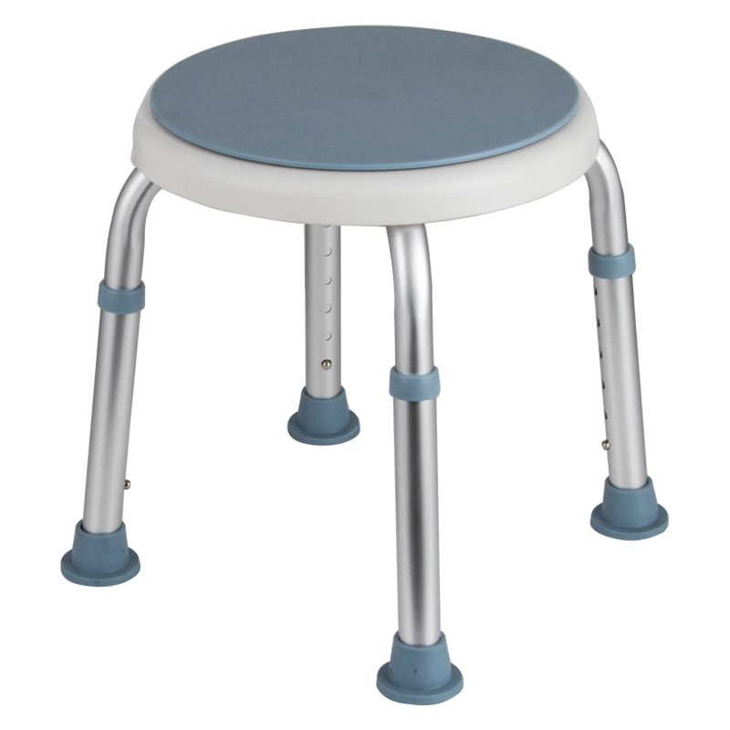 Free Assembly Adjustable Swivel Shower Chair