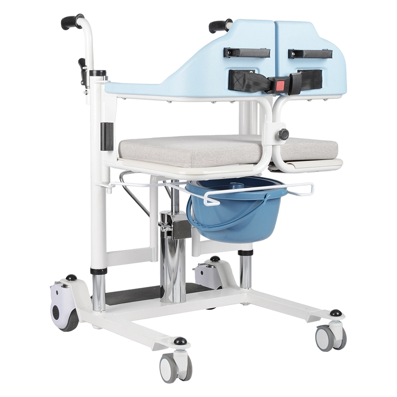 Lifting And Transfer Commode Shower Chair